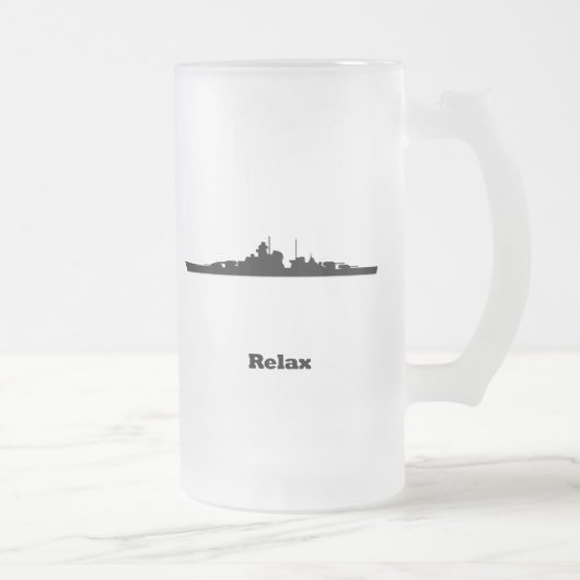 BB entspannen sich Mattglas Bierglas (Rechts)