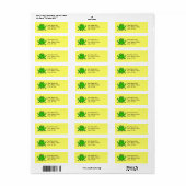 BB- Funny Frog Address Labels (Vorne)