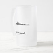 BB Got Swagger Mattglas Bierglas (Vorderseite Links)