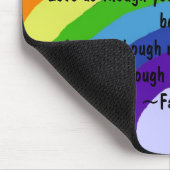 BB inspirierend Mousepad (Ecke)