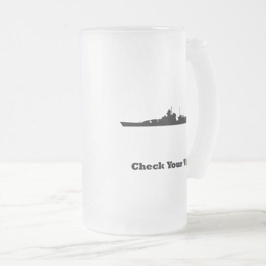 BB Karo Vitals Mattglas Bierglas (VorderseiteRechts)