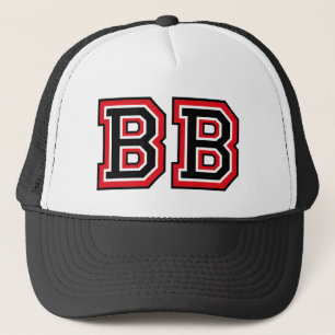 ‚BB‘-Monogramm Truckerkappe