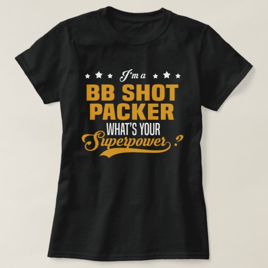 Bb Shot Packer T-Shirt (Design vorne)