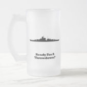 BB Throwdown Mattglas Bierglas (Links)