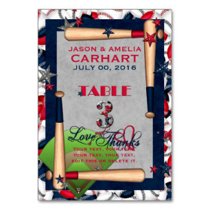 BB Wedding Numbered Table Cards 3-CUSTOM TEMPLATE Tischnummer