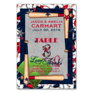 BB Wedding Numbered Table Cards 8-CUSTOM TEMPLATE Tischnummer