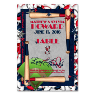 BB Wedding Numbered Table Cards-CUSTOM HOWARD 8 Tischnummer