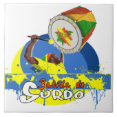 BBaC Stuff Surdo Special K Samba Batucada Brasil Fliese (Vorderseite)