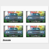 BBB-El Dorado-Aufkleber Rechteckiger Aufkleber (Blatt)