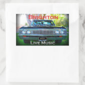 BBB-El Dorado-Aufkleber Rechteckiger Aufkleber (Tasche)