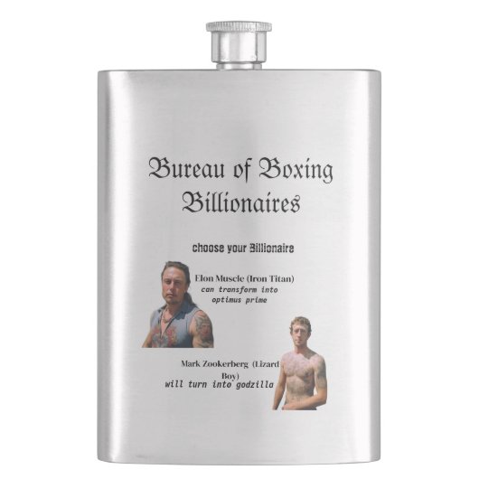 BBB-Flasche Flachmann (Vorderseite)