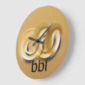 BBBG! GROßE WANDUHR (Winkel)