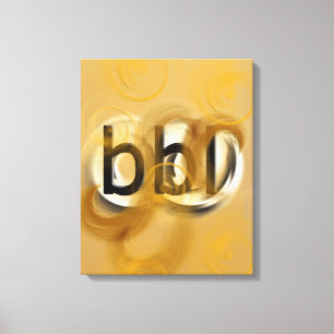 BBBG! LEINWANDDRUCK