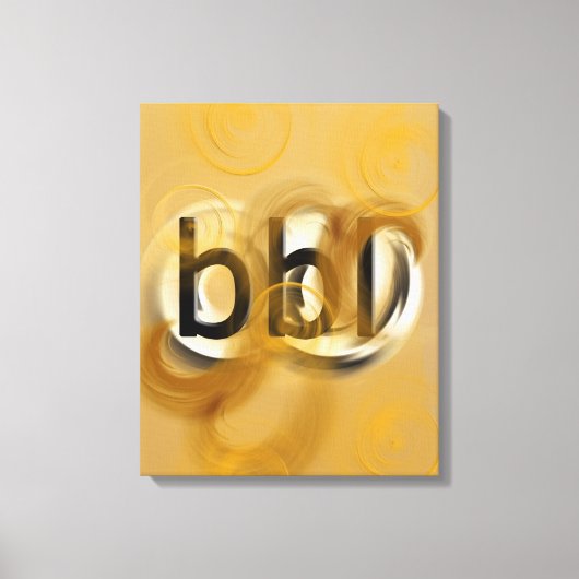 BBBG! LEINWANDDRUCK (Vorderseite)