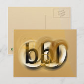 BBBG! POSTKARTE (Vorne/Hinten)