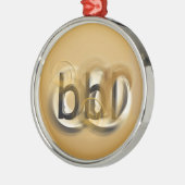 BBBG! SILBERNES ORNAMENT (Links)