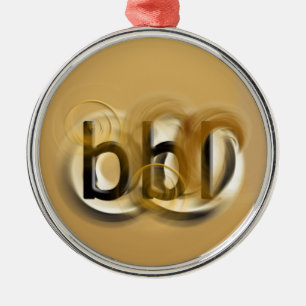 BBBG! SILBERNES ORNAMENT