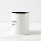 BBBS des Bucht-Bereichs Zweifarbige Tasse (Mittel)