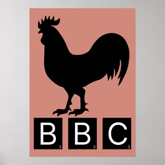 BBC - Big Black Cockerel Poster (Vorne)