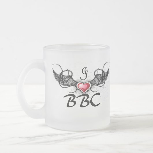 BBC der Liebe I Mattglastasse (Links)