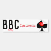 BBC Nur Blade Spade signieren Thunder_Cove Autoaufkleber (Vorne)