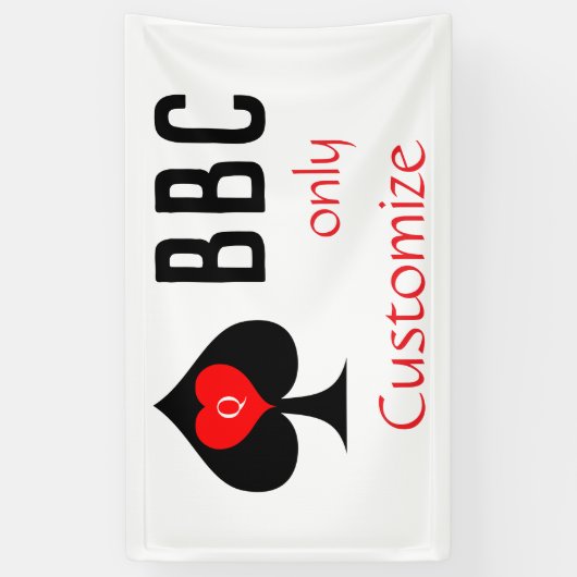 BBC Nur Blade Spade signieren Thunder_Cove Banner (Vertikal)