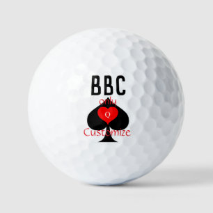 BBC Nur Blade Spade signieren Thunder_Cove Golfball