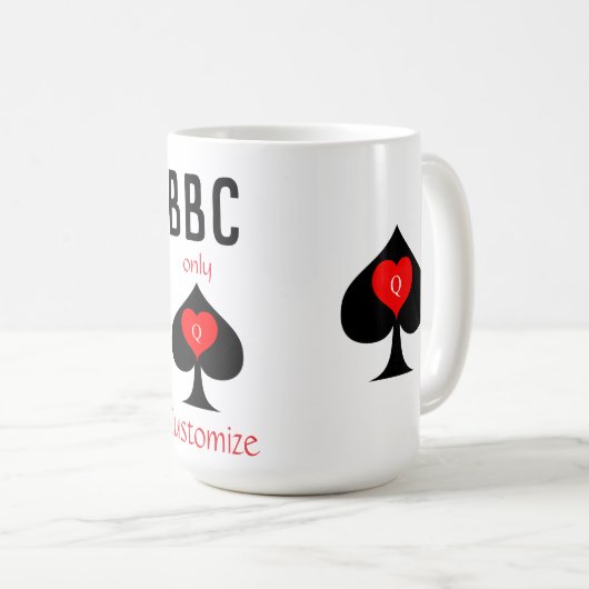 BBC Nur Blade Spade signieren Thunder_Cove Kaffeetasse (VorderseiteRechts)