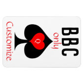 BBC Nur Blade Spade signieren Thunder_Cove Magnet (Horizontal)