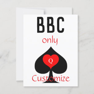 BBC Nur Blade Spade signieren Thunder_Cove Postkarte