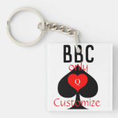 BBC Nur Blade Spade signieren Thunder_Cove Schlüsselanhänger (Vorderseite)