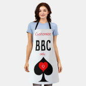 BBC Nur Blade Spade signieren Thunder_Cove Schürze (Getragen)