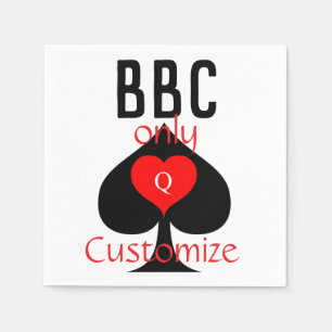 BBC Nur Blade Spade signieren Thunder_Cove Serviette