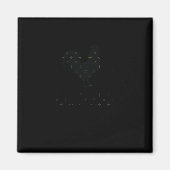 BBC S - Funny and Humor Rooster Design Sticker Magnet (Vorne)