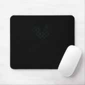 BBC S - Funny and Humor Rooster Design Sticker Mousepad (Mit Mouse)