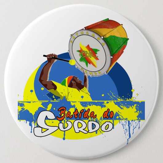 BBc Stuff Surdo Special K Samba Batucada Brasil Button (Vorderseite)