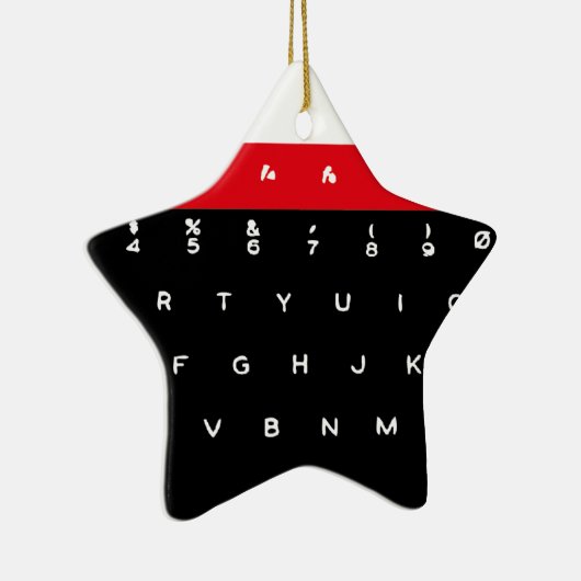 BBCmikrotasten Keramik Ornament (Rechts)