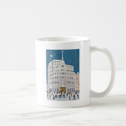 BBCs Sendungs-Haus Kaffeetasse (Rechts)