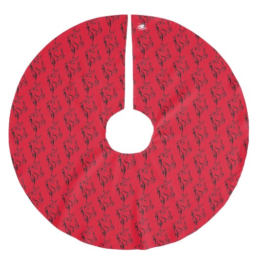 BBE - Pferdesportrock - Anpassen Polyester Weihnachtsbaumdecke (Vorderseite)