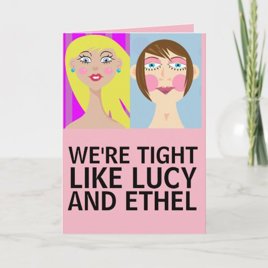 BBF, BESTE FREUNDE FÜR GREETING CARDS FEIERTAGSKARTE (Vorderseite)