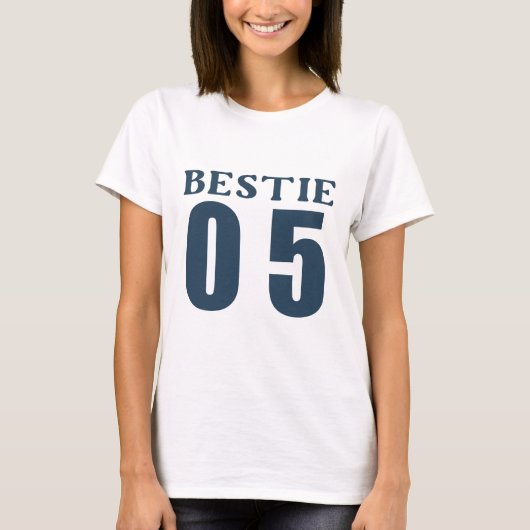 BBF Bestie 01 - Bester Freund T-Shirt (Vorderseite)