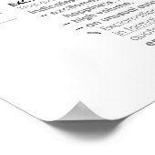 BBF Interpunktion IV Klassenposter Poster (Ecke)