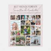 BBF Personalisiert 24 Fotomonage Fleece Blanket (Vorderseite)