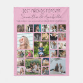 BBF Personalisiert 24 Fotomonage Fleece Blanket (Vorderseite)