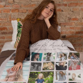 BBF Personalisiert 24 Fotomonage Fleece Blanket