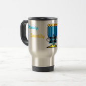 BBG Menorah Tasse! Reisebecher (Vorderseite Links)