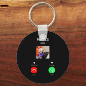 Bble Is Calling Funny Meme For Meme Fans Dog Lover Schlüsselanhänger (Vorderseite)