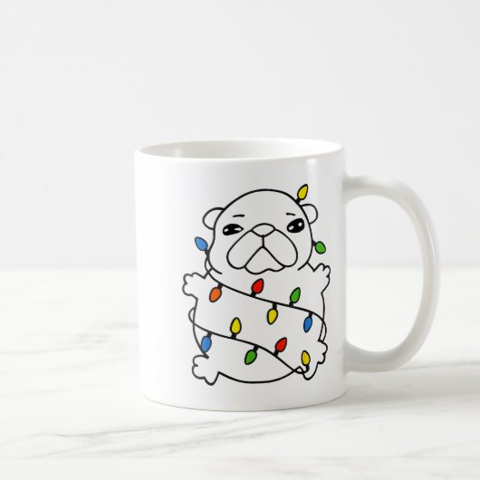 Bble Meme Christmas Funny I Am Bble Wash My Belly Kaffeetasse (Rechts)