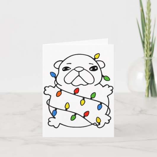 Bble Meme Christmas Funny I Am Bble Wash My Belly  Karte (Vorderseite)