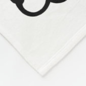 Bble Meme Funny Dog Brainrot Wash My Belly Meme Fleecedecke (Ecke)